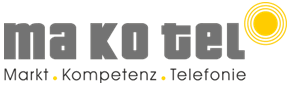 Logo der Website der makotel GmbH